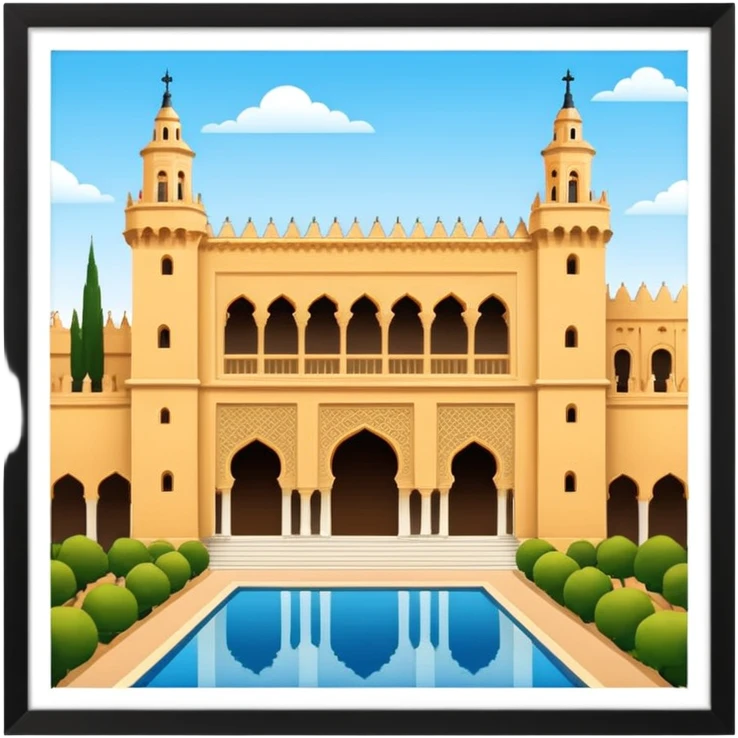 Real Alcazar Palace Seville  emoji