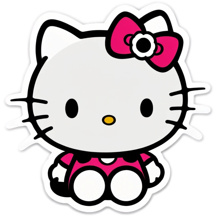 Hello kitty emoji