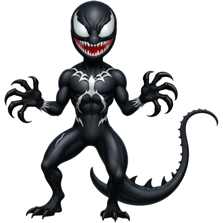 Venom-Toothless-fusion (full body) emoji