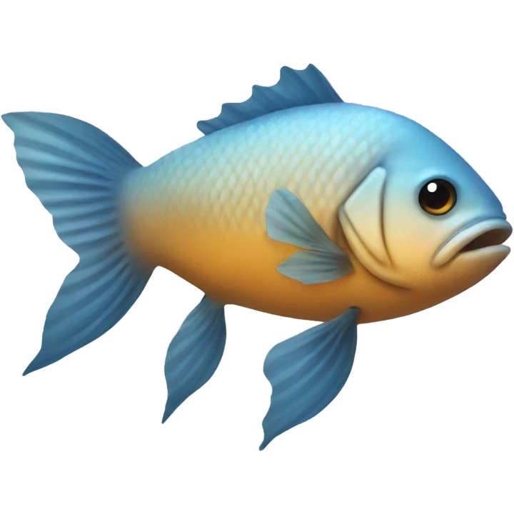 Fish with horse legs emoji