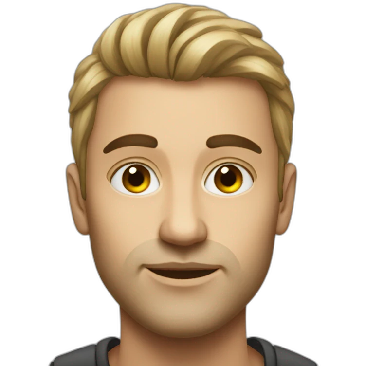 Volodimir LGBT painted face emoji