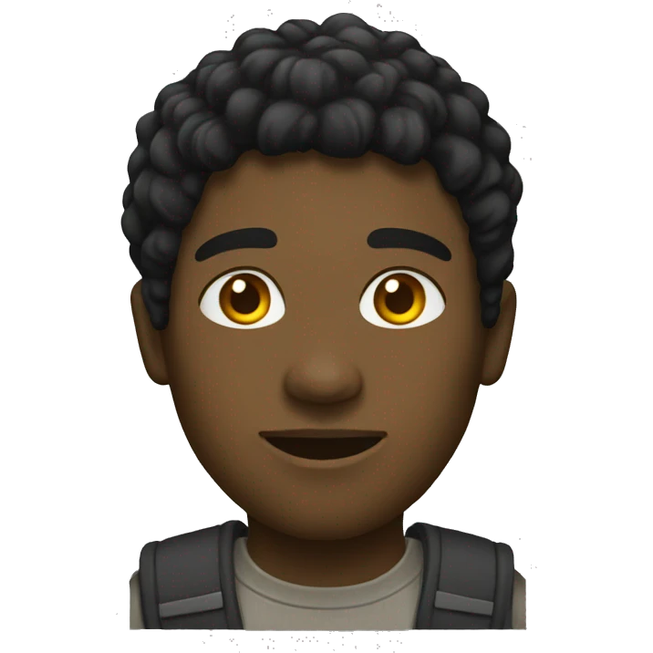 black yute emoji