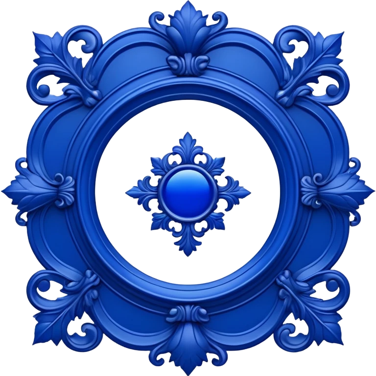 Royal Blue Aesthetic Scenery Decoration emoji