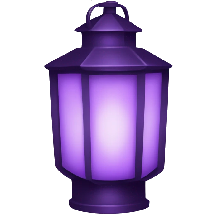 purple lantern emoji