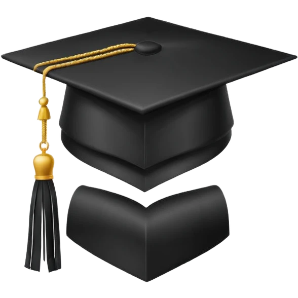graduation cap emoji