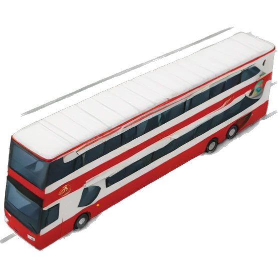 Emirates double-decker lane emoji