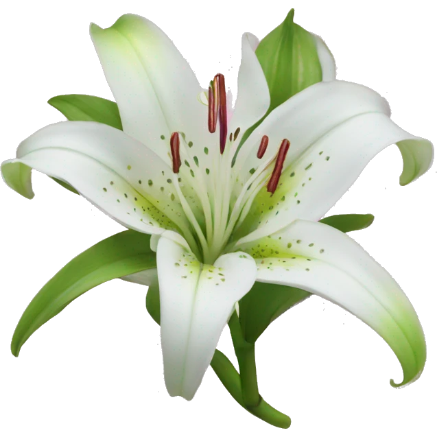 stargazer lily emoji