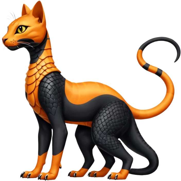 Salandit-Bastet-Fakémon-hybrid-creature (full body)  emoji