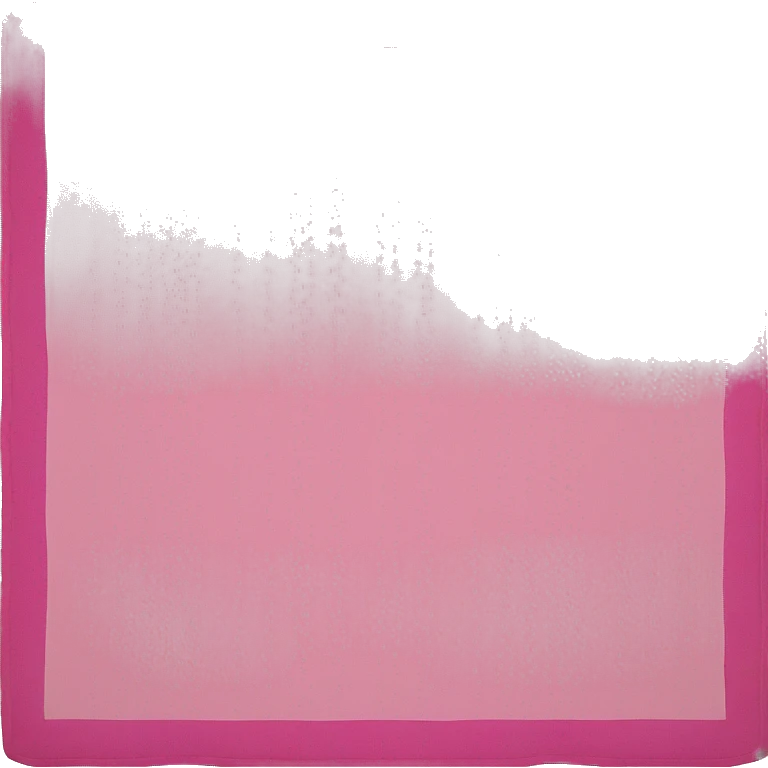 Pink square blanket emoji