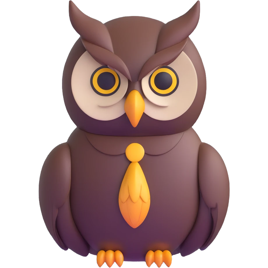 owl man emoji