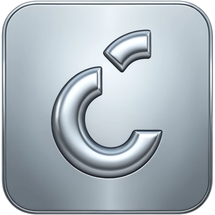 symbol f metallic f emoji