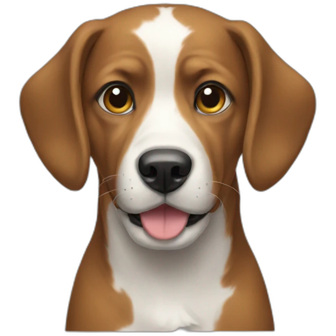 Recognized by the dog emoji