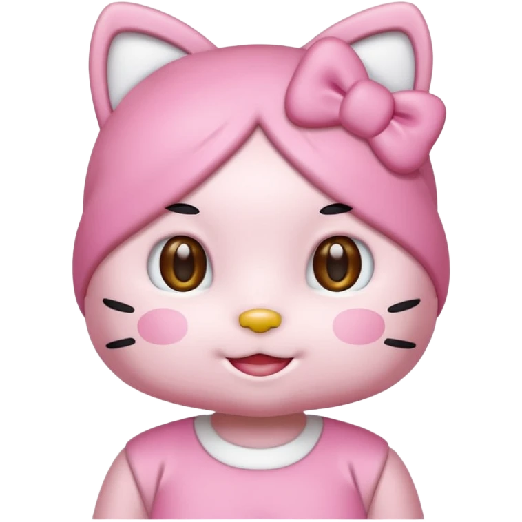 Hello kity emoji