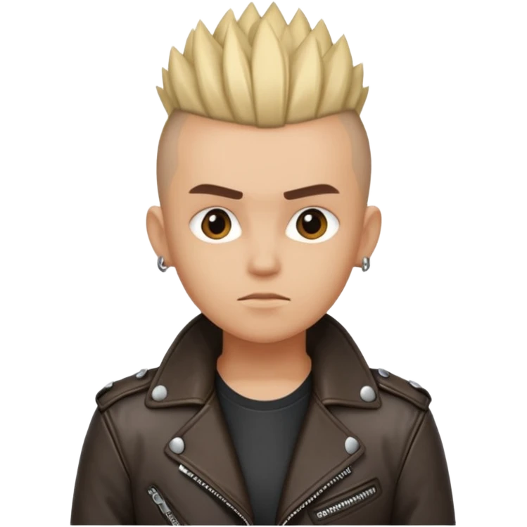 mohawk person emoji