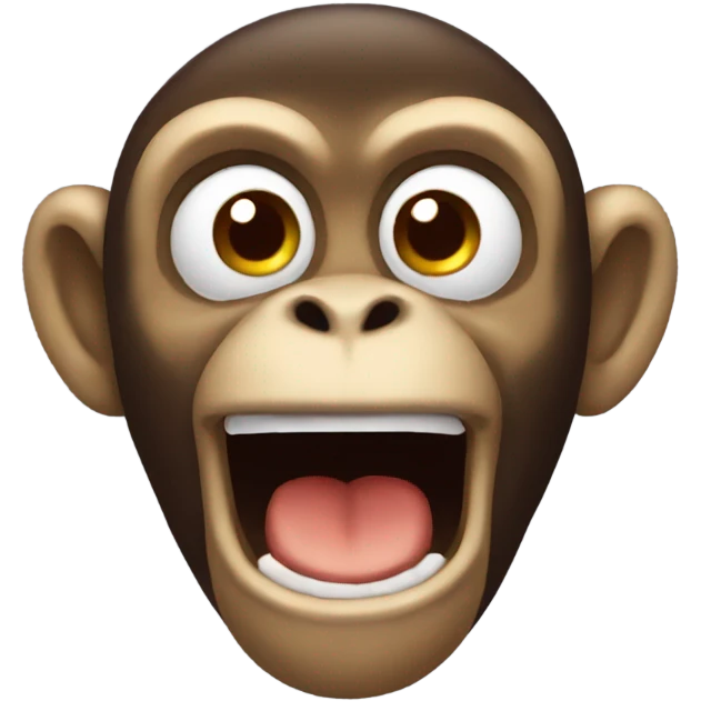 Dissolved Monkey emoji