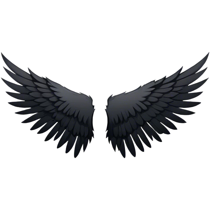 CREEPY BIRD WINGS WIDE OPEN emoji