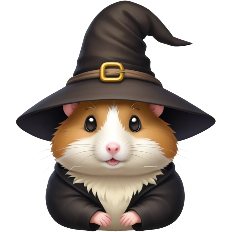 Hamster witch emoji