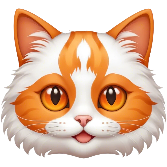 Cat with eyes-stars smiling emoji