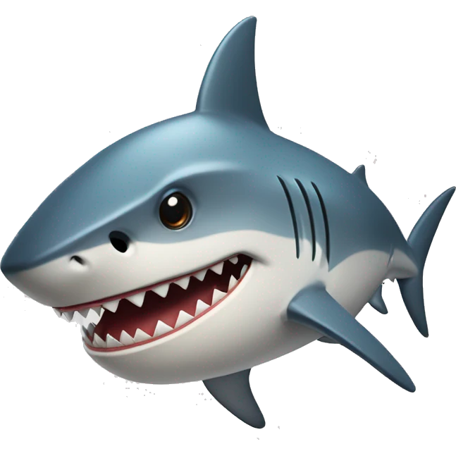 "shark with tophat" emoji