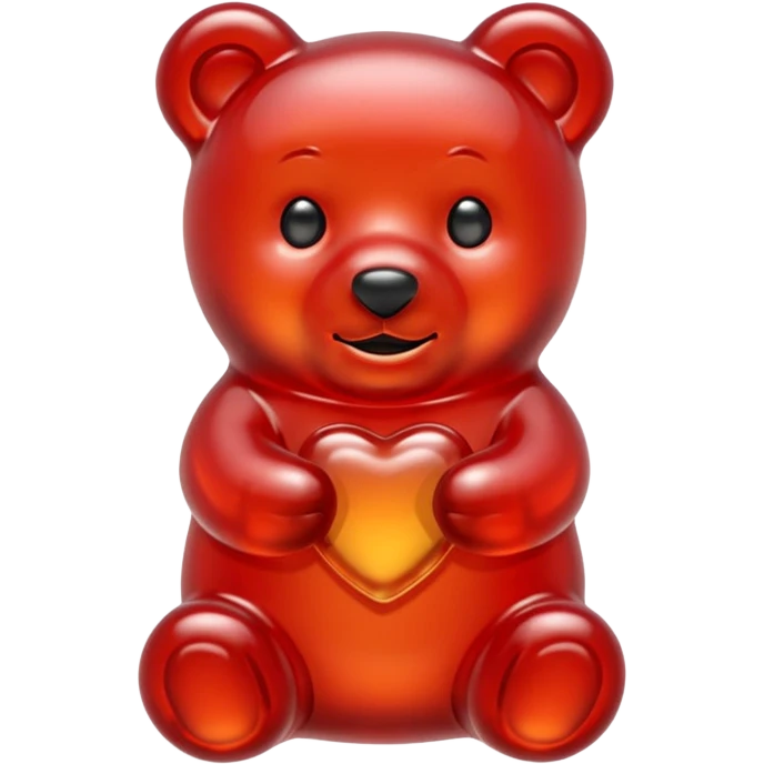 red Gummy Bears emoji