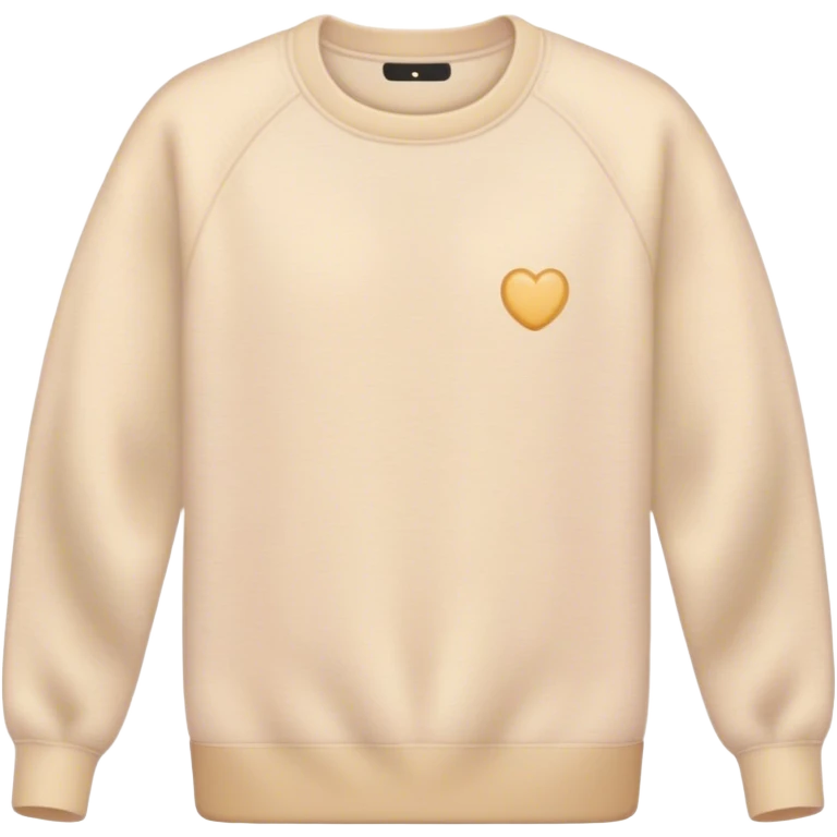 beige pastel sweater  emoji