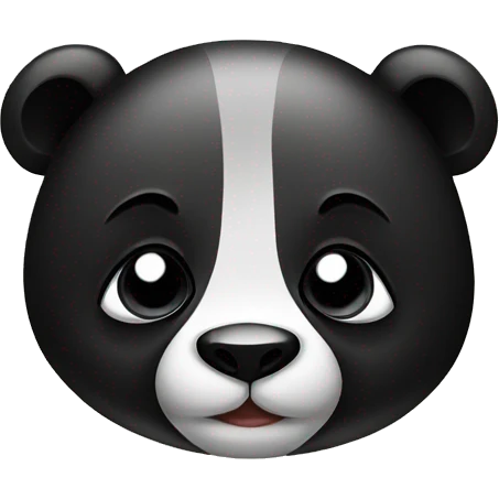 panda with piercings and tattoos emoji
