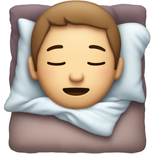 Me sleeping  emoji