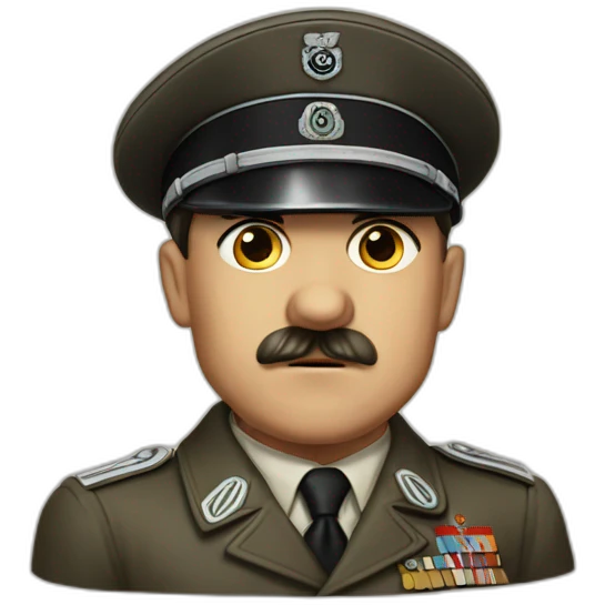 Hitler in 1944 emoji