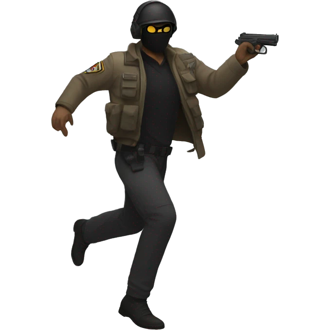 counterstrike CT agent dancing emoji
