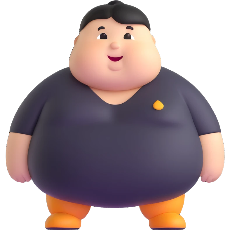 chubby character emoji