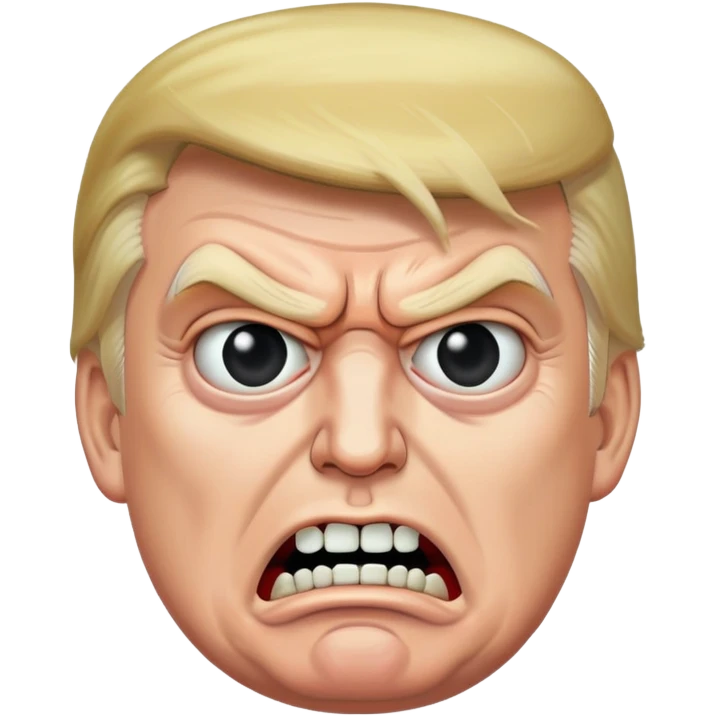 trumps angry ghoul emoji