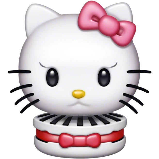 hello kitty with grills emoji