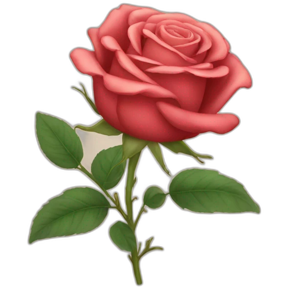 Rose emoji