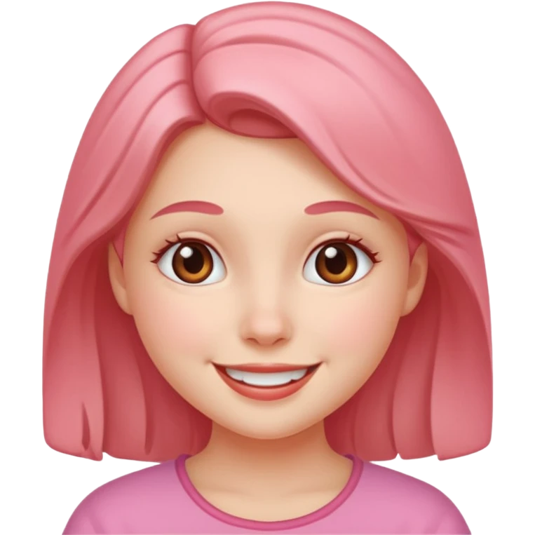 Tatlı kız emoji
