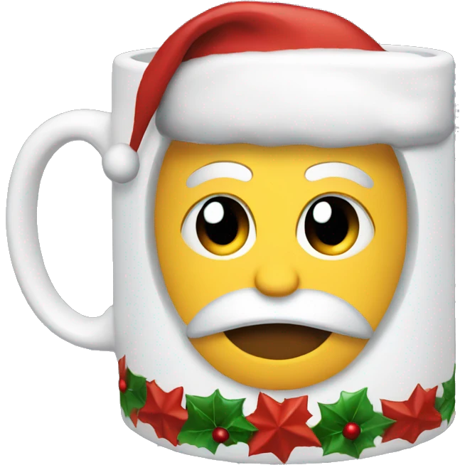 christmas mug emoji