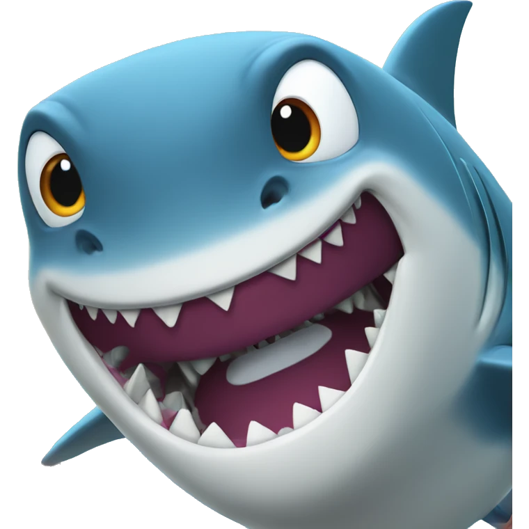 Shark tales cartoon emoji