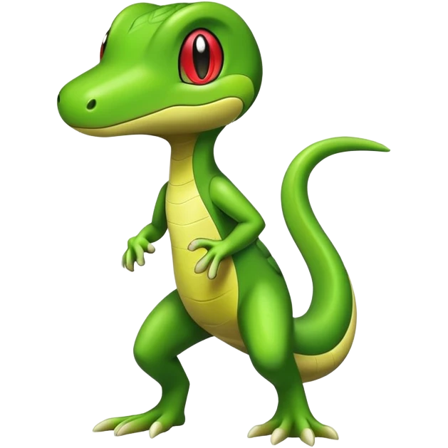 Treecko (full body)  emoji