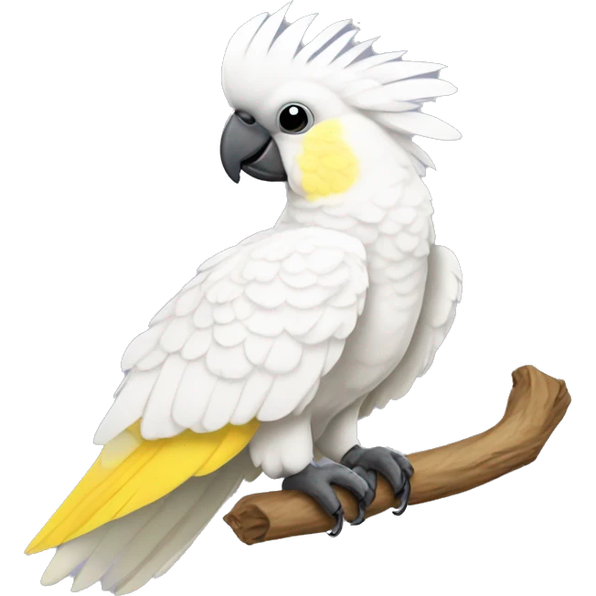 Sulphur crested cockatoo emoji