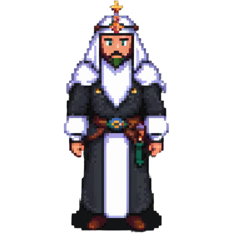 illustration of the pasha technique in pixel art style emoji