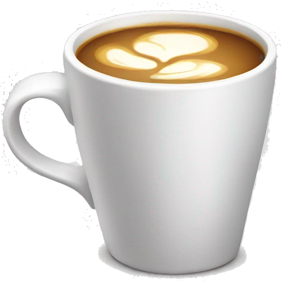 white-coffee emoji