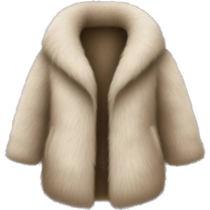 women's fur coat emoji