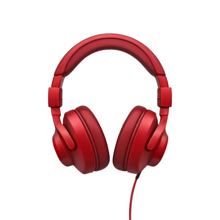 headphones darkred  emoji
