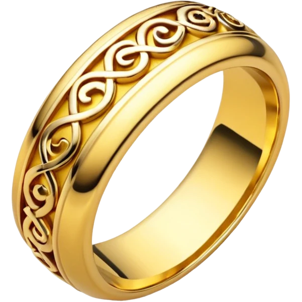 Same Aesthetic Engagement gold ring emoji emoji