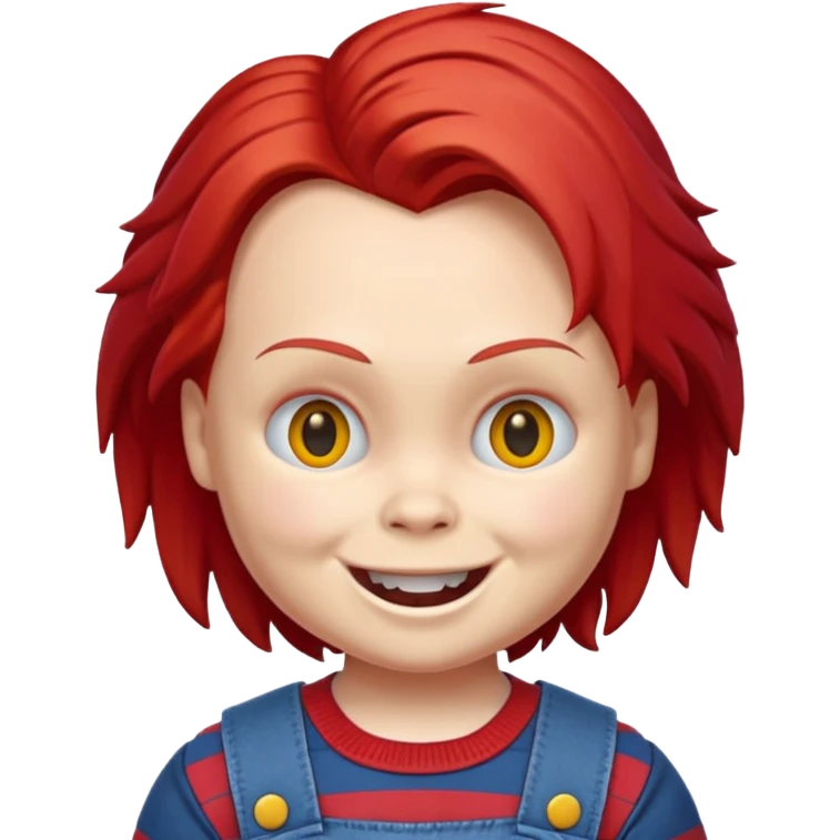 Un emojin de chuky emoji