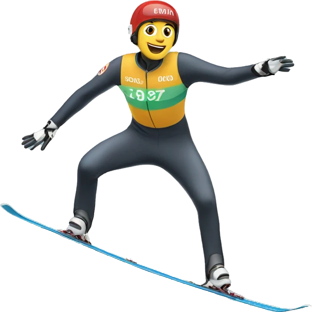 ski jumping emoji