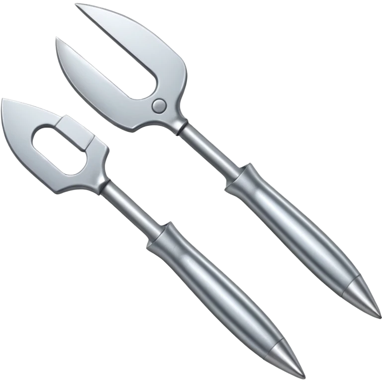 generate me a metalic cutter emoji