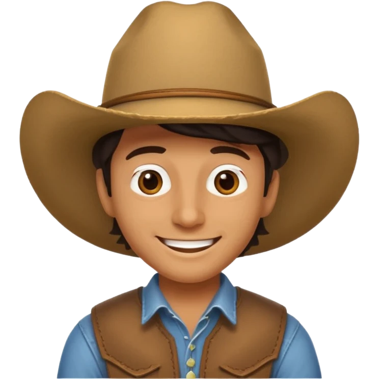 fly hat cowboy  emoji