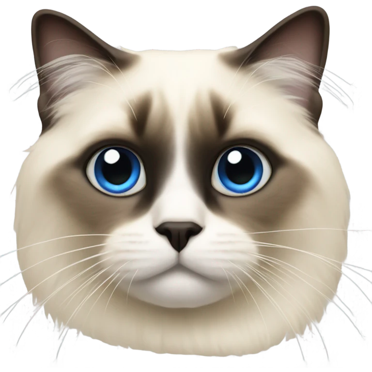 Birman cat emoji