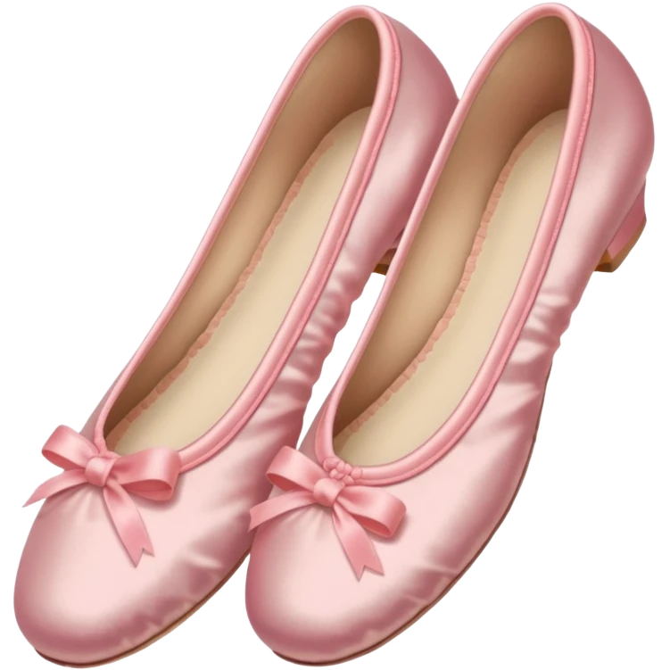 A pink ballerina's shoes  emoji