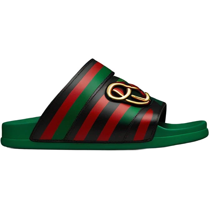 Gucci slides emoji